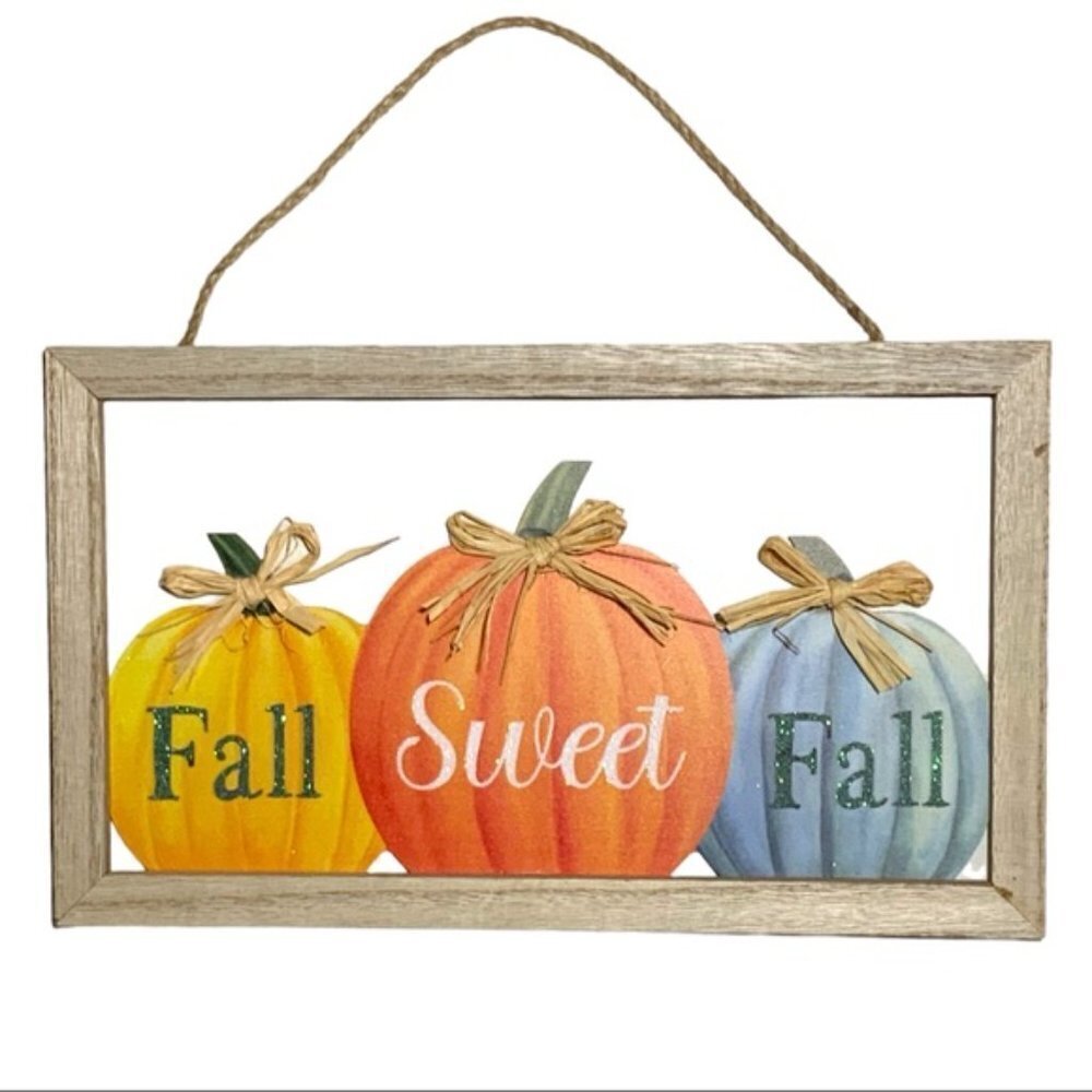 Wall Hanging Fall Autumn Halloween Thanksgiving Modern Farmhouse Decor - Picture 2 of 16